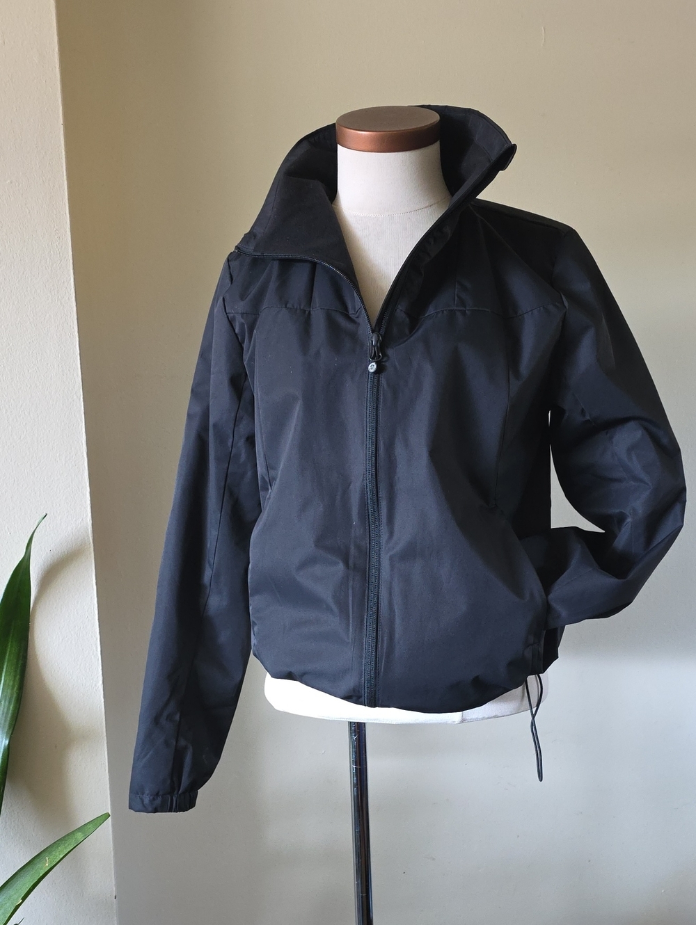Mondetta Outdoor Project Fleece Lined Zip Up Jacket - Fall/Spring - Black S